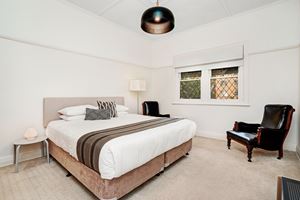 The Main Bedroom at Cooks Hill Cottage.
